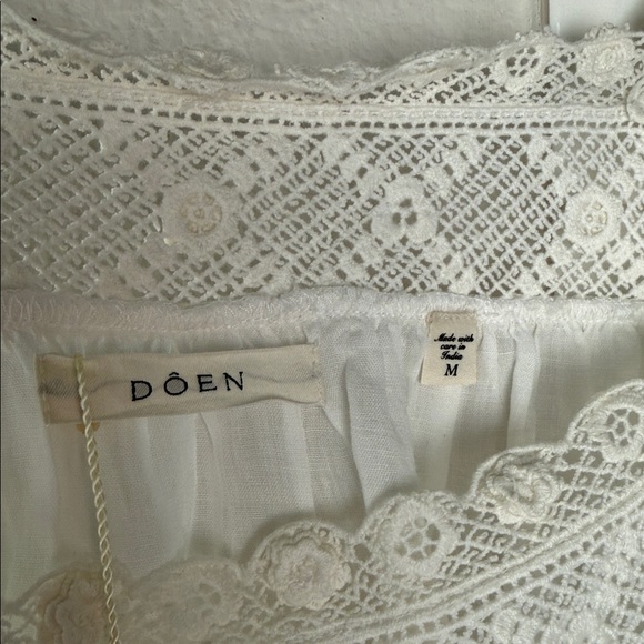 DÔEN organic Cotton Almadia Mini Dress M NWT - Picture 14 of 15